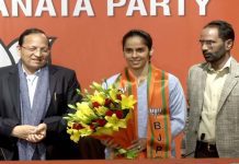 saina nehwal joins BJP