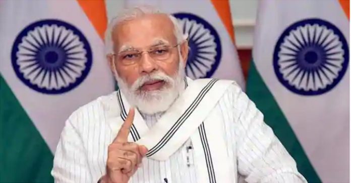 no one inside India’s territory PM modi