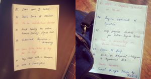 sushant's dreams list