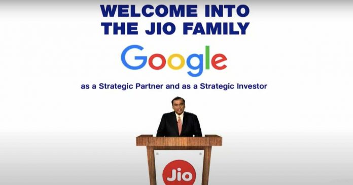 google investing in jio 5g