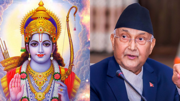 nepal prime minister says lord ram
