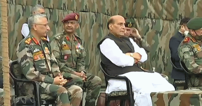 rajnath singh ladakh visit