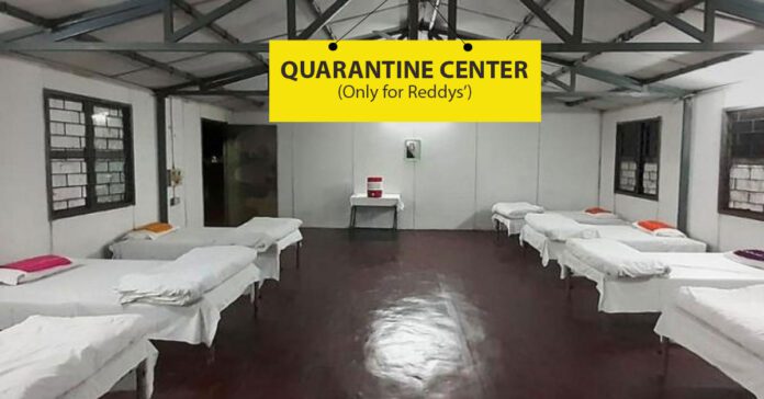 quarantine centers based on caste
