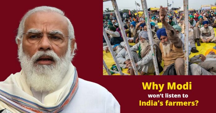 Why Modi won’t listen to India’s farmers