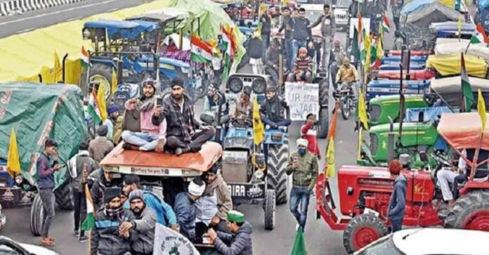 tractor protest on republic day