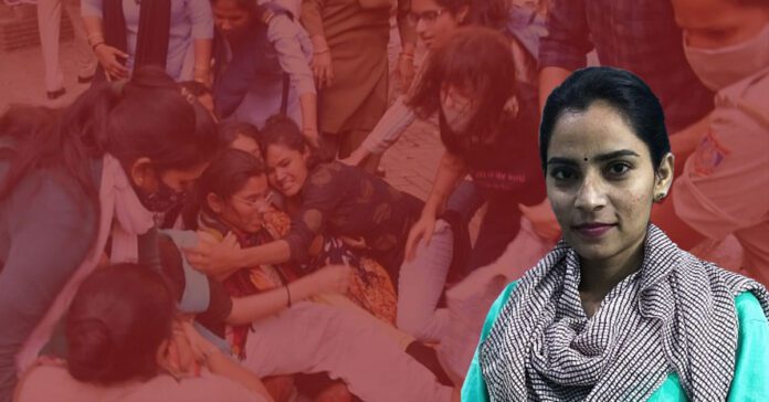 activist nodeep kaur attacked by abvp