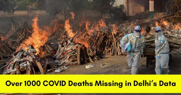 1000 covid deaths missing in delhi