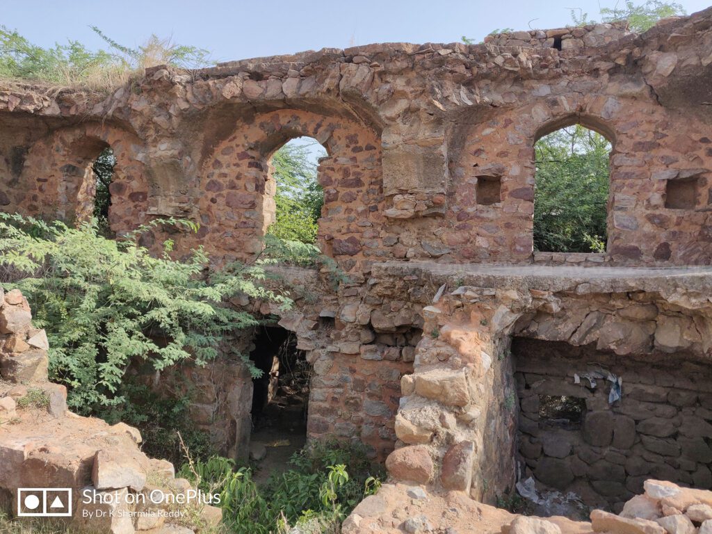 Ruins adjacent to Sultan Ghari