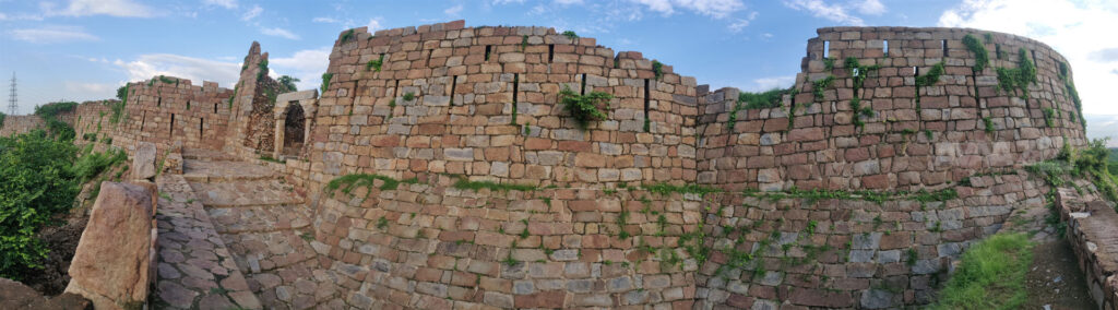 Adilabad Fort or Muhammadabad Fort - Panoramic view