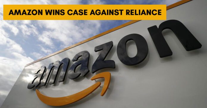 amazon wins case against reliance
