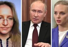 putin secret daughters