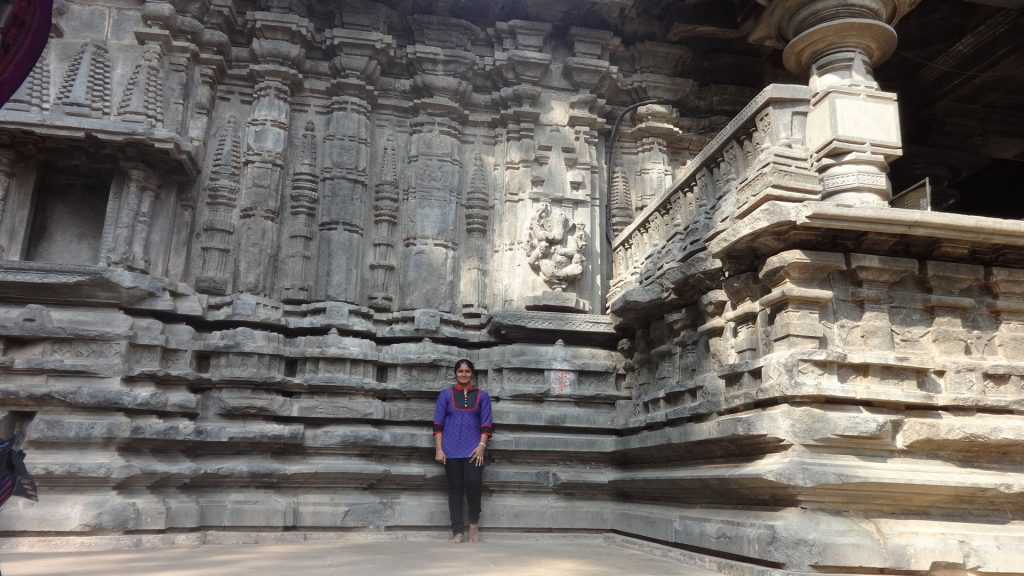 Rudresvara temple or 1000 pillared temple by Kakati Rudradeva at Hanumakonda