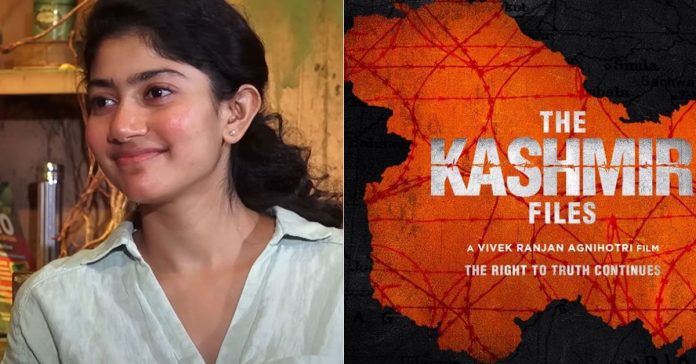 Actress Sai Pallavi compares Kashmiri exodus with Cow Vigilantism