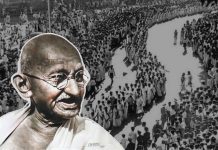 quit India movement Gandhi