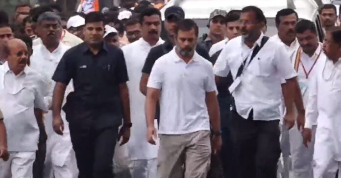 bharat jodo yatra pochkatte rahul gandhi