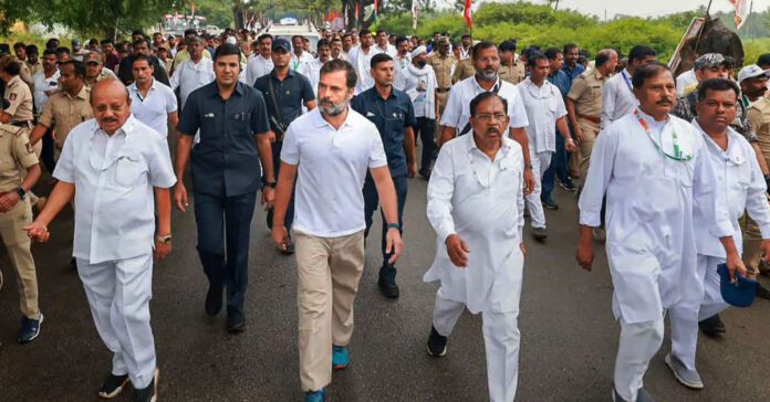 rahul gandhi bharat jodo yatra october 27