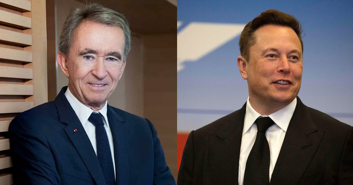 Elon Musk and Bernard Arnault – the world's 2 richest people – had the  ultimate power lunch in Paris on Friday