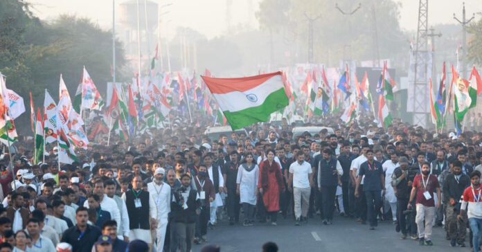 bharat jodo yatra Sawai Madhopur