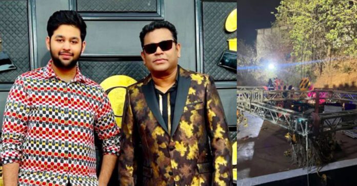 AR rahman's son accident