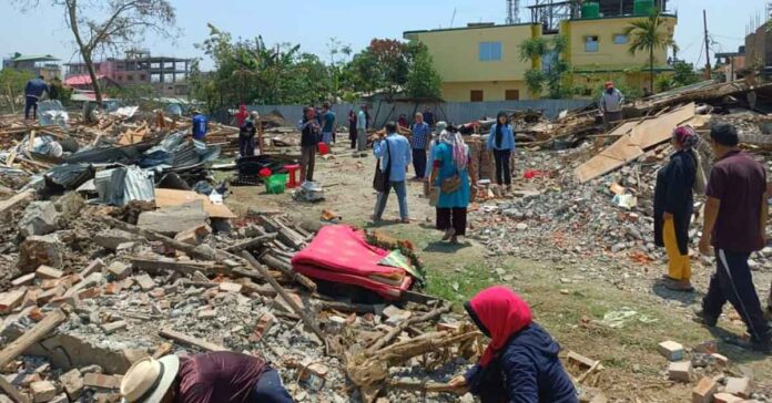 manipur churches demolished