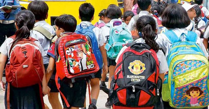 telanagana schools reopen kids going school