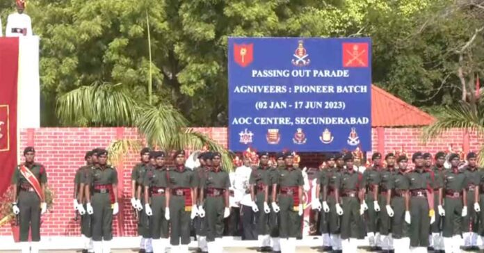 first-batch-agniveers-passed-out-aoc-centre-secunderabad