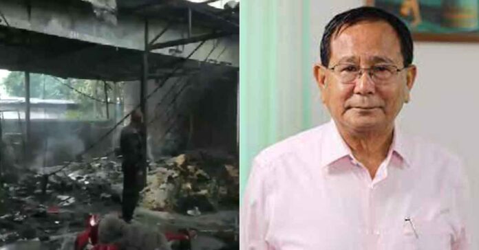 union-minister-house-torched-manipur-rk-ranjan-singh