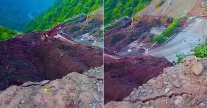 himachal-pradesh-highway-washed-away-after-landslide